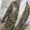 Gilded Intent Camo Destructed Oversized Jacket Photo 1