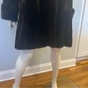 Onyx Galanos Black  Sheared Mink Fur Coat Photo 5