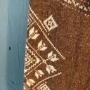 American Eagle  Brown Faire Isle Sweater Joggers, Size Small Photo 1