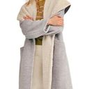 We The Free NWT Free People Wool Sherpa Coat Coco Cozy Grey Photo 0