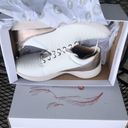 Clarks Unstructured White leather CUIR BLANC shoes Photo 5