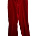 Krass&co Lauren Jeans  Ralph Lauren Red Velvet Flared Bootcut Vintage Y2K Jeans Size 8 Photo 2