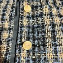 Nine West  Blue Black Cream Tweed Lady Jacket Size XLarge EUC Photo 1