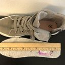 blowfish Womens size 8 Malibu Hi Top Sneakers Gray Zip Boho Shoes Boho Photo 11