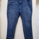 Gap  1969 Blue Best Girlfriend Embellished Jean Size 33 See Description Photo 0