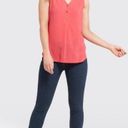 Draper James  Coral Sleeveless Top Photo 1