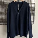 Lululemon navy merino wool cardigan Photo 0