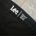 Lee  Reg Fit Bootcut Mid-Rise Jeans in Black, Size 18M Photo 9