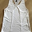 Sweaty Betty  racer back tank top white size small Photo 0