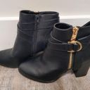 Apt. 9  Black Heeled Booties Size 8 Photo 0