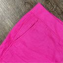 Gap  Linen Short Women XXL Pink 3” Stretch Pull On Pockets Summer Casual Rayon Photo 2