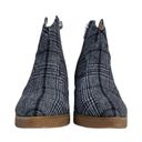 Jessica Simpson  Womens 7.5 Crais Black White Plaid Wedge Bootie NEW Photo 2