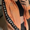 Kappa Zip Up - Orange Peach Photo 0