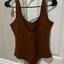 Womens Brown Bodysuit New Size L Photo 1