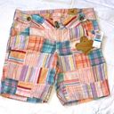 Bermuda NWT Juniors size 9 GRANE plaid cotton  shorts Photo 0