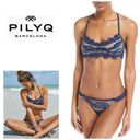 PilyQ  navy nautica lace teeny bikini set. M-teeny. New. Photo 6