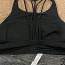 Lululemon  Women’s Grey Raise the Barre Tank Top with Strappy Built in Sports Bra Photo 4