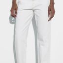 ZARA white high rise mom jeans Photo 0