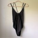 Urban Outfitters Out From Under Black Crochet Cut Out One Piece Bathing Suit M Photo 0