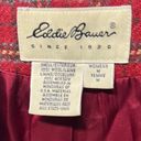 Eddie Bauer  Vintage red blazer Plaid Wool jacket sz medium Photo 2