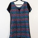 Tracy Reese Plenty by  Multicolored Aztec Printed Mini Dress Size 10 Photo 5