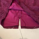 CAbi  Sheer Burgundy Lace BalletCore Party Event Pencil Skirt NWOT Photo 6