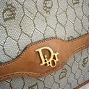 Christian Dior DIOR Tan Honeycomb Crossbody / Shoulder Bag Photo 4