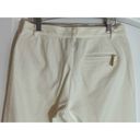 Krass&co Lauren Jeans  White High Rise Stretch Gold Zipper Sailor Capris Size 4P Photo 4