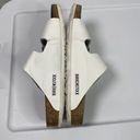 Birkenstock  Arizona White Leather Birko-Flor Slide Sandals EU 39 US L 8 Photo 9