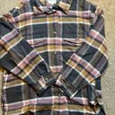 American Eagle AE Oversized Plaid Shirt Jacket Photo 6