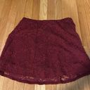 EXPRESS  Lace Mini Skirt Photo 0