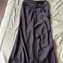 Abercrombie & Fitch Abercrombie Black Satin Skirt Photo 1