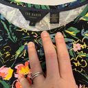 Ted Baker NWT  Black Donisha Printed Floral Top Size 2(US Size 4-6) Photo 8