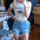 American Eagle Baggy Mom Shorts Photo 0