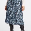 Skies Are Blue Pleated Midi Skirt Photo 0