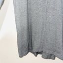 J.Jill  100% Cotton Heather Gray Pocket Oversized Sweatshirt Photo 4