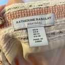 Katherine Barclay Montreal Textured Fabric Watermelon and White Skirt size 8 Photo 4