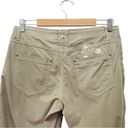 Kuhl  Kendra Kapri Capri Pants Beige Tan Cropped Hiking Pant Embroidered Size 8 Photo 5