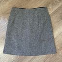 Tahari  Black Tweed Short Pencil Skirt ~ Back Zip Closure ~ Women’s Size 8 Photo 8