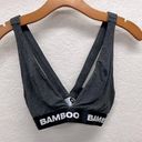 Bamboo  Charcoal Gray Bralette XS Photo 0