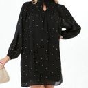 Tuckernuck  NWT Pomander Place black white dress polka dot Taylor long sleeve Photo 0