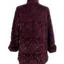 Dennis Basso NWOT -  Rosette Faux Fur Coat - Size S Photo 7