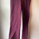 Aerie  chill & play legging in maroon, no pockets but very comfy! Photo 2