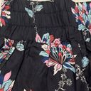 Free People Movement Running Short Medium Floral Deco The Way Home Bikini Lining Black Photo 2