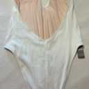 Aerie Plunge White One Piece Swimsuit Photo 3