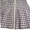 Full Tilt Lavender Plaid Pleated Mini Skirt Size S Photo 4