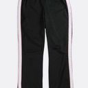 Nike  Vintage Women’s Flare Leg Mesh Track Pant Medium Black White Pink Stripe Photo 0