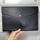 Krass&co Glass Ladder &  | Vegan Leather Megan Portfolio Clutch Organizer in Black Photo 3