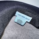 The Row Orchid Womens Wool Dress Hat One Size Gray Navy Blue Fall Winter Photo 2