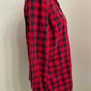 st. john's bay Vintage Black and Red Plaid Shirt  Photo 1